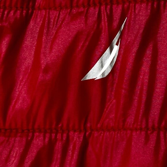 NAUTICA Mens Quilted Puffer Jacket Water Wind Resistant Red Fleece Lined XL Coat - Picture 4 of 14